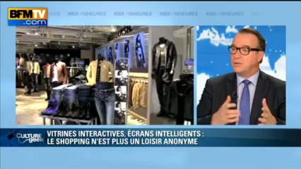 Download Video: Culture Geek: vitrines tactiles et interactives, les grandes enseignes innovent - 31/05