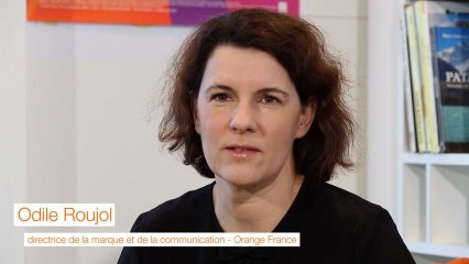Odile Roujol, directrice de la marque et la communication Orange France revient sur la librairie
