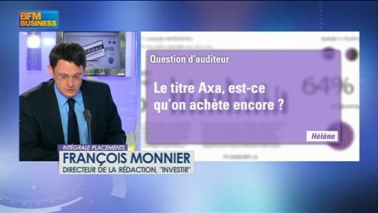 Les réponses de François Monnier aux auditeurs dans Intégrale Placements - 31 mai