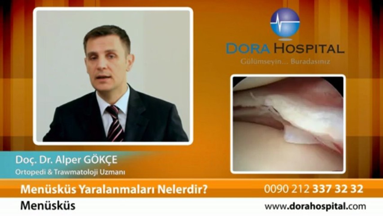 Menüsküs yaralanmalari nelerdir? Doç.Dr.Alper Gökçe