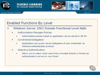 02 09. Enabled Functions By Level pt. 1