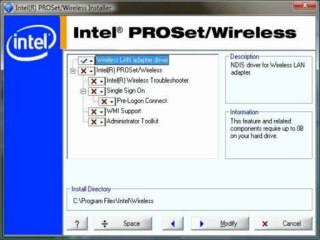 Intel PROWireless and WiFi Link Drivers Free