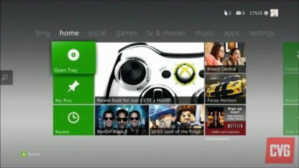Nueva dashboard xbox 360