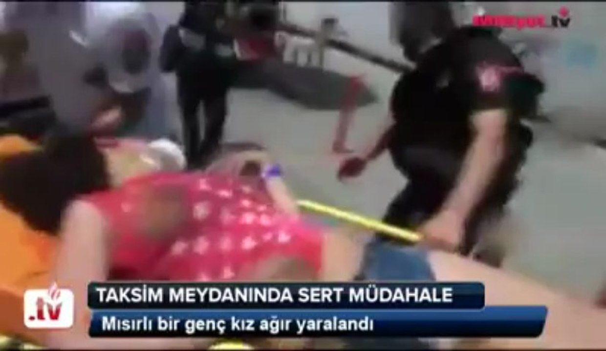 Taksim'de Mısırlı Turist Ağır Yaralandı
