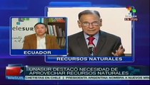 Unasur ha recuperado soberanía sobre el manejo de sus recursos: Orbe