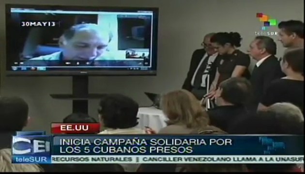 Inicia campaña solidaria en EE.UU. por los 5 cubanos presos