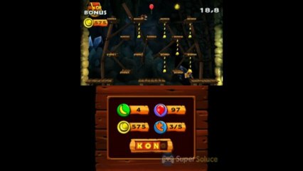 Soluce Donkey Kong Country Returns 3D : 4-1 Trajet Tragique