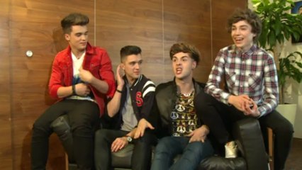 Union J on One Direction, hair and their new single