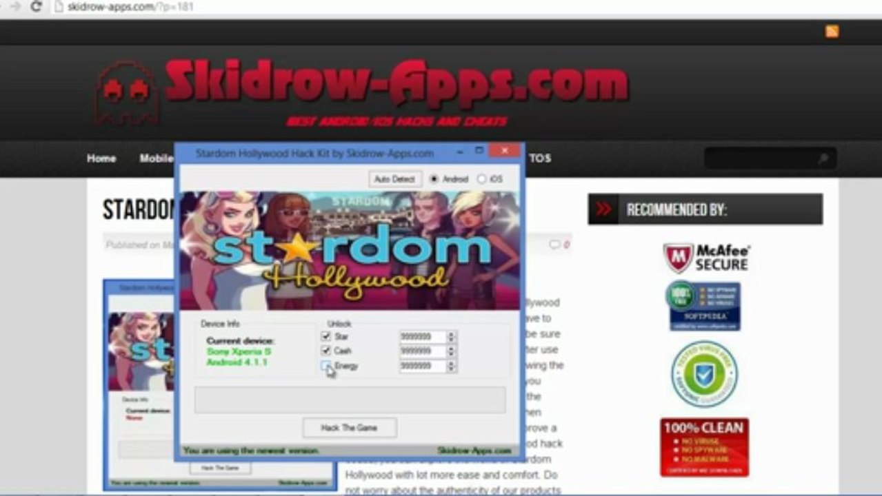 Stardom Hollywood Hack Tool