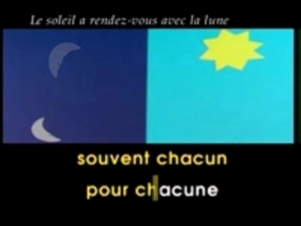 Le soleil a rendez-vous avec la lune