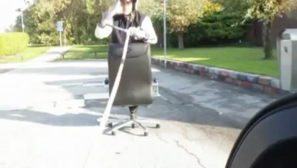 Xxxlutz more-is-more fastest office chair on the planet - 58 mph