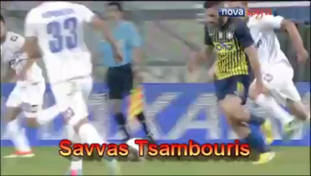 asteras pas 2-1 playoff 2013