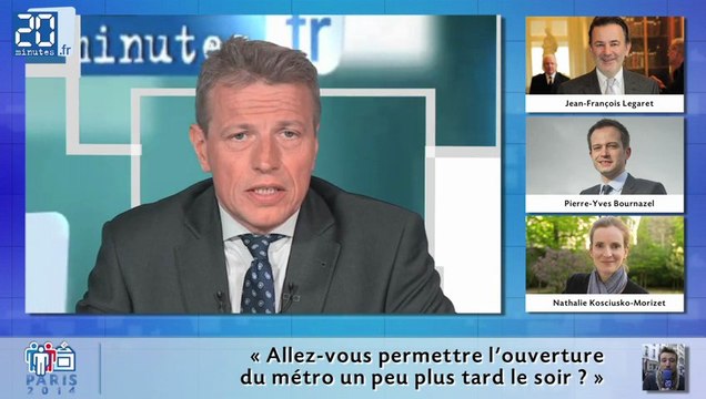 3e épisode - Paris : Municipales 2014 Les Parisiens passent au gril les candidats de droite