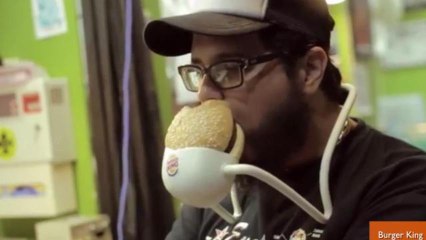 Burger King Introduces Hands-Free Whopper Holder