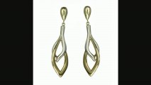 9ct Twocolour Gold Drop Earrings Review