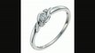 Love&aposs Embrace 9ct White Gold Three Stone Diamond Twist Ring Review