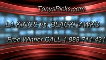 Chicago Blackhawks versus LA Kings Pick Prediction NHL Pro Hockey Playoff Game 1 Odds Preview 6-1-2013