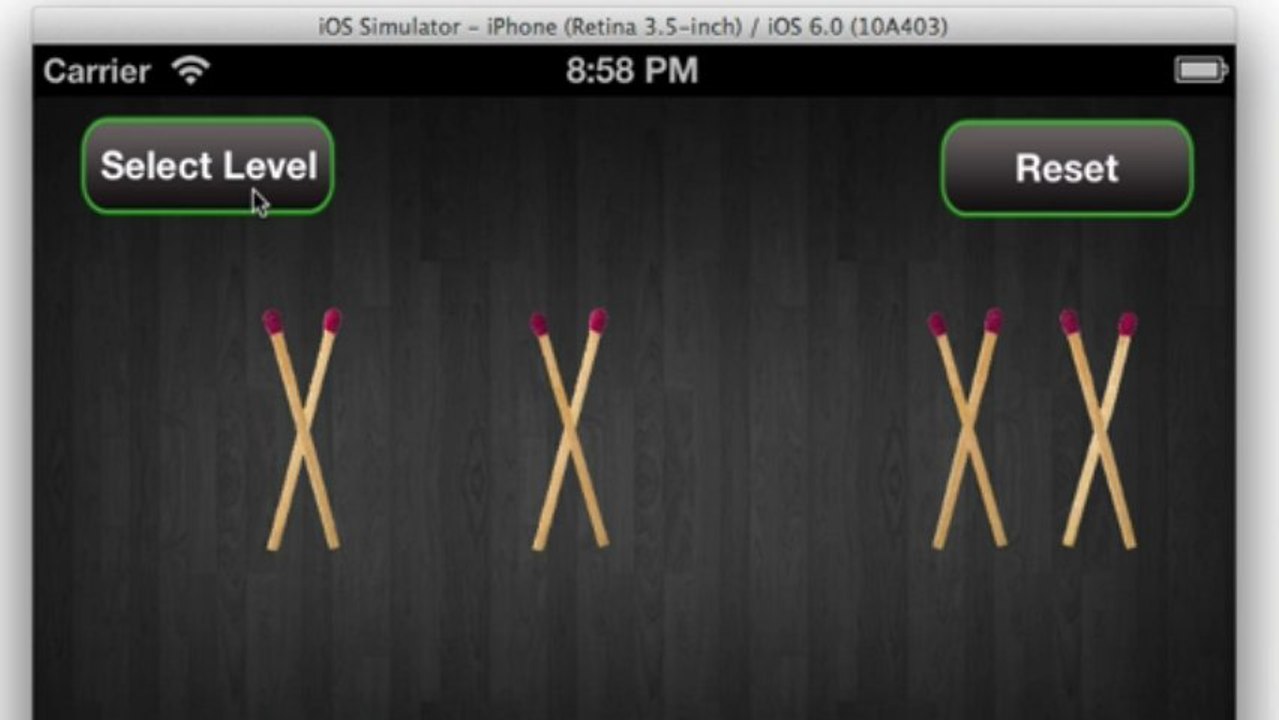 cross match stick iPhone android game solution gamecenter