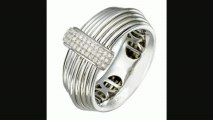 Amanda Wakeley Sterling Silver Diamond Wide Wire Ring Review