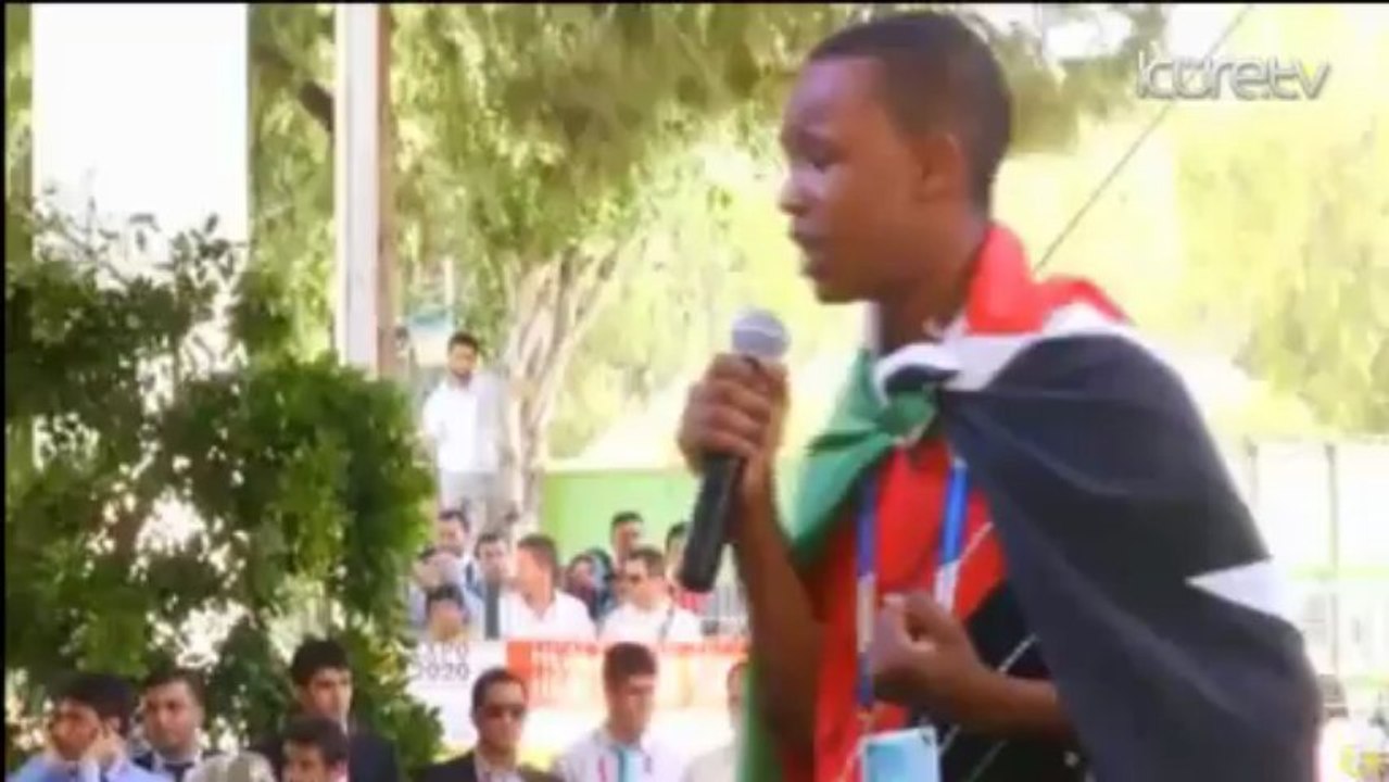 3 İşte gidiyorum Kenya İZMİR-3 açılış 11. Türkçe Olimpiyatı