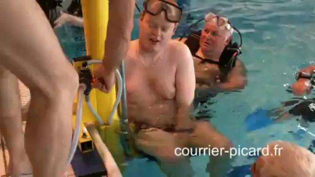 Baptême de plongée pour personnes handicapées à Beauvais
