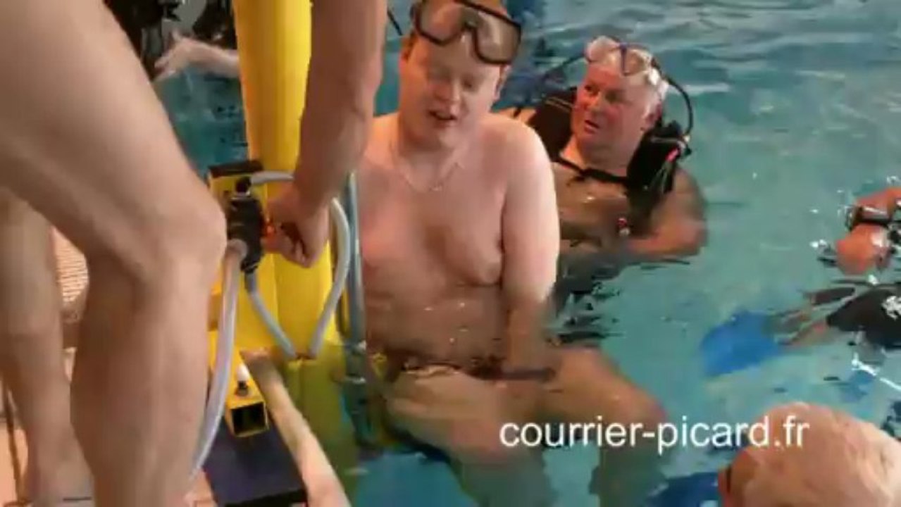 Baptême de plongée pour personnes handicapées à Beauvais
