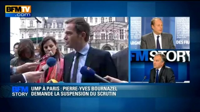 BFM STORY: UMP à Paris, Pierre-Yves Bournazel demande la suspension du scrutin - 31/05