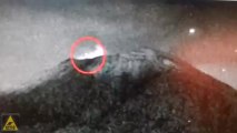 UFO entra na Cratera do Vulcão  Popocatepetl
