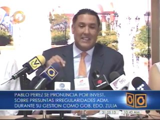 Pablo Pérez: No tenemos nada que esconder