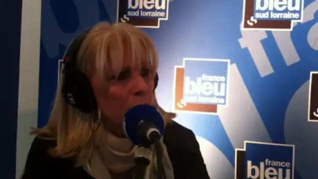 Evelyne Adam avec France Bleu Lorraine pour la Foire Internationale de Nancy