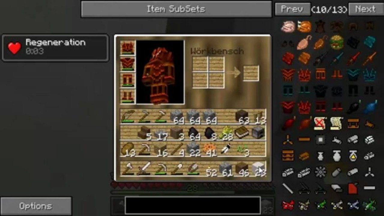 Minecraft let's play 154: feuriger dojobau