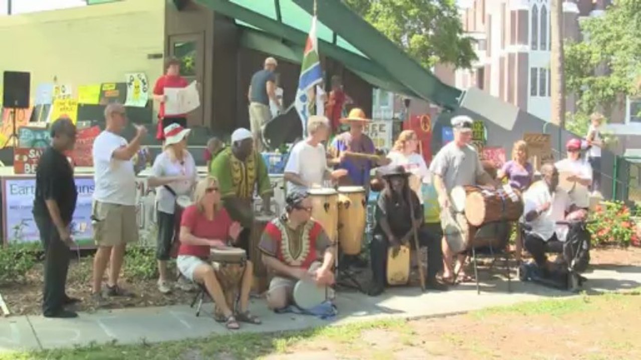 Drum Against GMO's - Genetically Modified Organisms