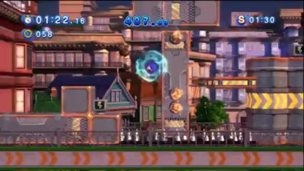 Sonic Generations - City Escape Acte 1 - Défi 2 : Défi Bouclier Éclair