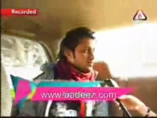 Atif with mahira in Meri Kahani Special Prog on Aag Part 2