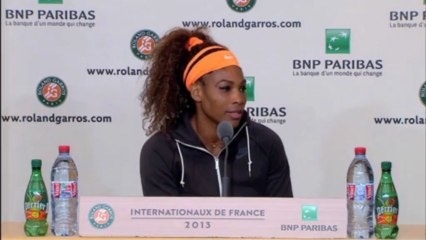 Serena: "Non penso alla mia serie positiva"