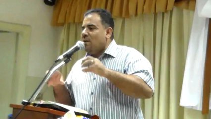 بعض الاعلانات مع القس حبيب فى اجتماع المصريين بكنيسه جماعات الله بالمصدار