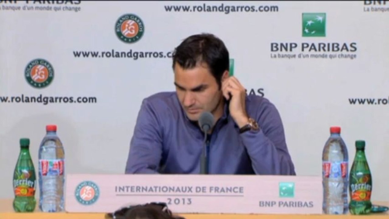 French open: federer: "benneteau war nicht derselbe"