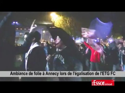 [VIDEO] Coupe de France: Ambiance de folie à Annecy lors de l'égalisation de l'ETG FC face à Bordeaux