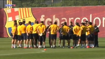 Vilanova admite que le "costó mucho" tomar la decisión de no renovar a Abidal