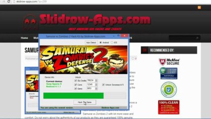 Samurai vs Zombies 2 Hack Tool [ Android iOS ]