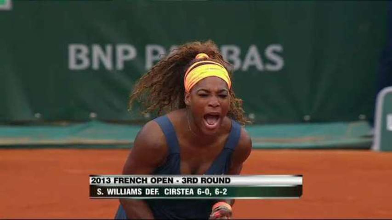 HIGHLIGHTS: Serena, Nadal, Isner Advance