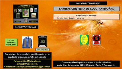 CAMISAS EN FIBRA DE COCO ANTIPUÑAL