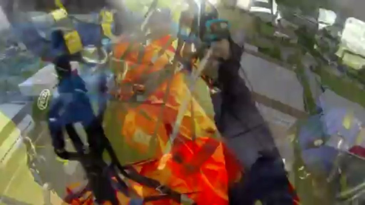 Treuillage civiere Ec 135