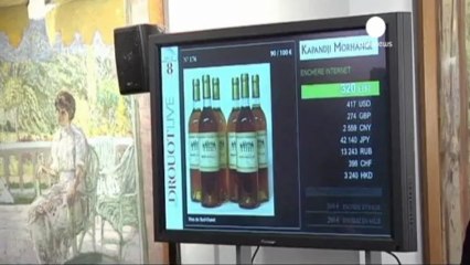 Beau succès pour la vente aux enchères de la cave de...