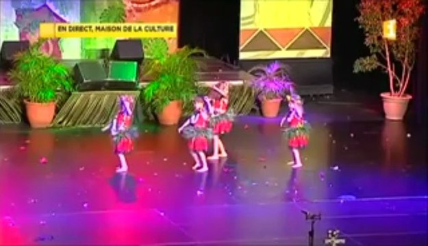 C'est l'avant-goût des concours du Heiva du mois de juillet, celui du Heiva des écoles de danse