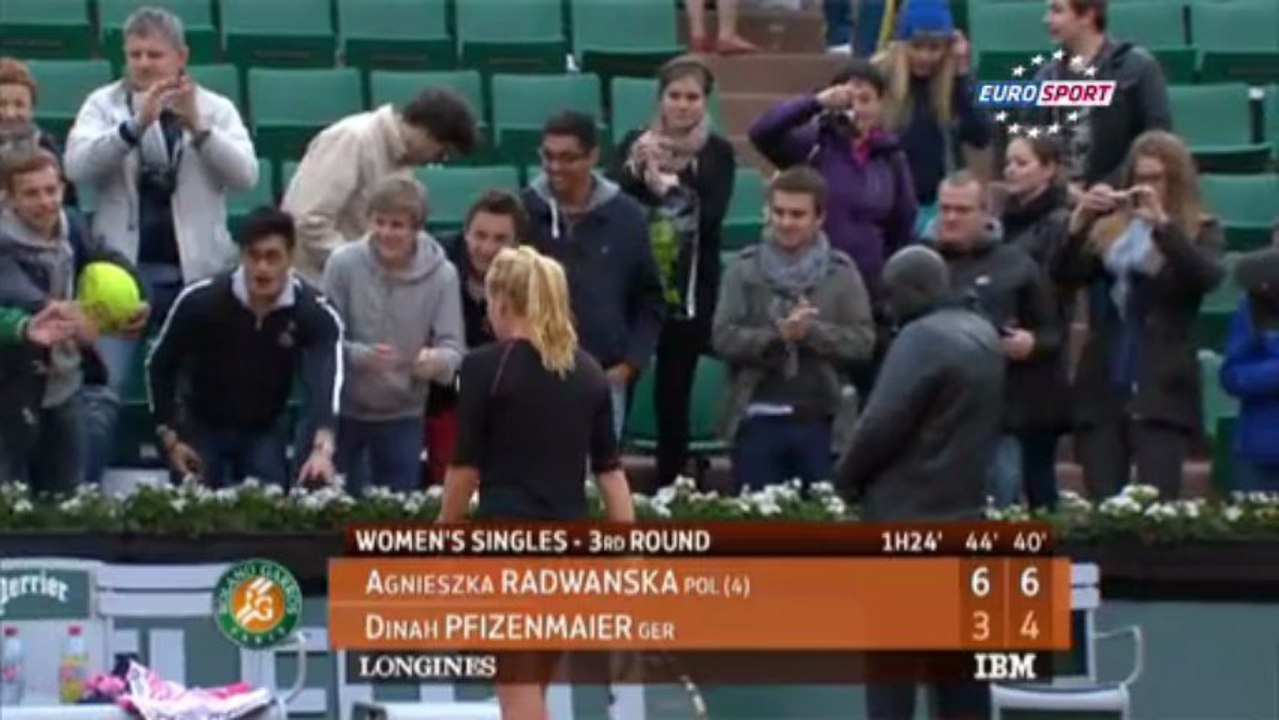Fransa Açık: Pfizenmaier - Radwanska