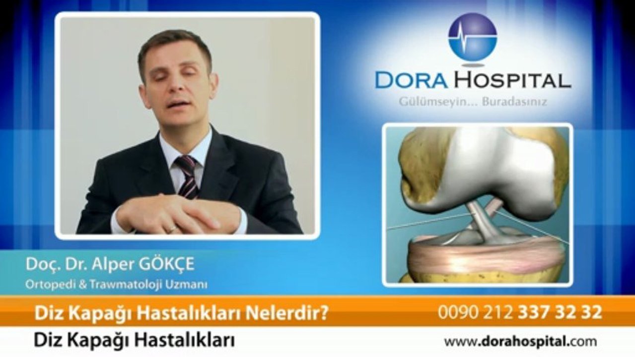 Diz kapağı hastalıkları nelerdir? Doç.Dr.Alper gökçe