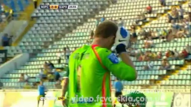 28.07.2012: Ворскла - Карпаты - 2:0 (Роман Безус)