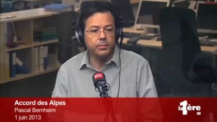 La chronique satirique : Accord des Alpes