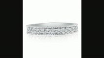 14k 2ct Milgrain Prong Channel Eternity Band, Ring Sizes 3 To 9 12 Review